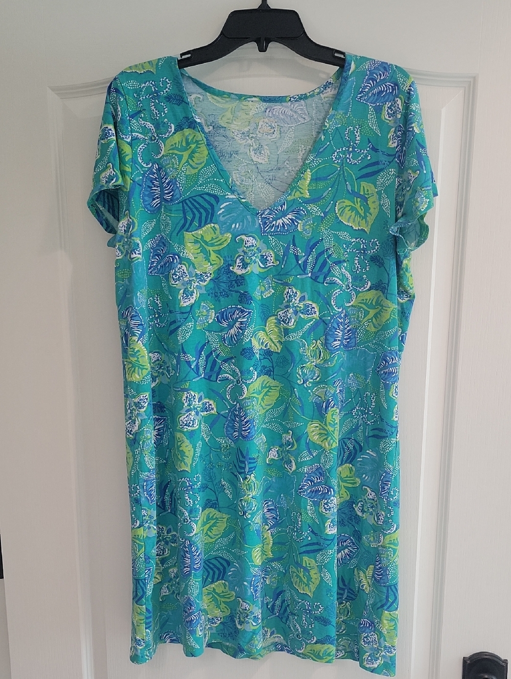 V Neck Tee Dress